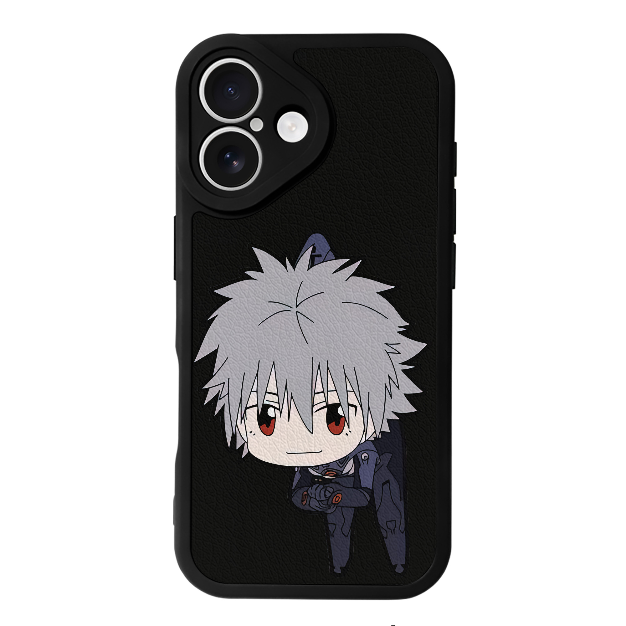 （画像用） EVA 新世紀エヴァンゲリオン 【iPhone 16シリーズ対応】シリコンスマホケース（レザー調） 材質：シリコン